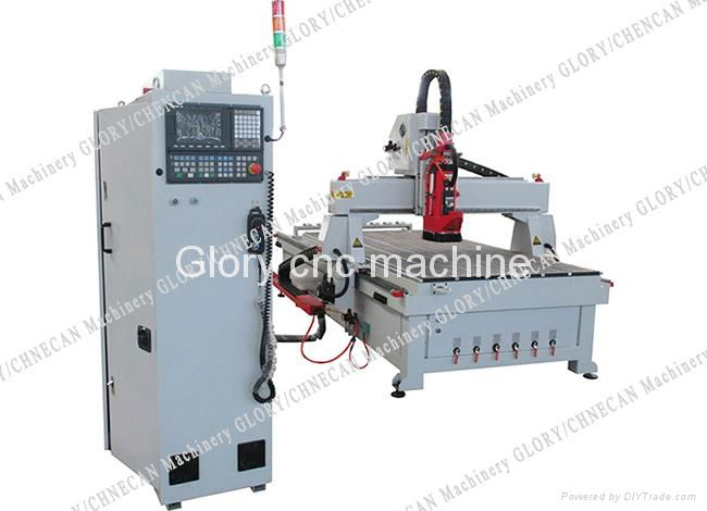 8 Tools Position ATC CNC Router 3 Axis CNC Machine