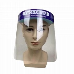 Disposable protective anti-fog Face splash shield