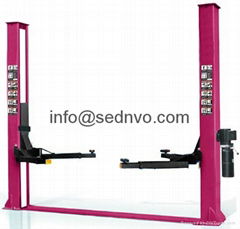 Two post car lift hydraulic auto hoist vehicle elevator