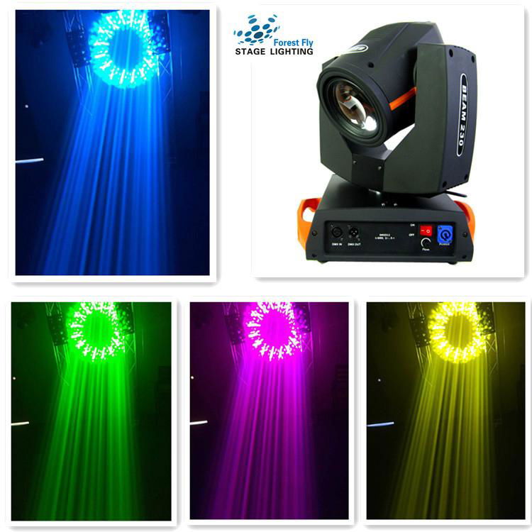 hot sale  230w7R beam moving head light 2