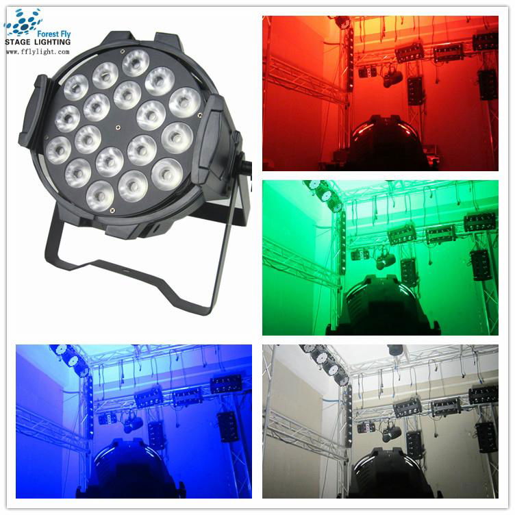 LED18 pcs 4in1 5 in 1 or 6 in1par light leds indoor LED par light