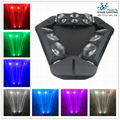 9pcs 10w rgbw 4 in 1 led beam moving head spider beam light 2