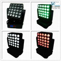 25pcs4in1  led matrix moving head light