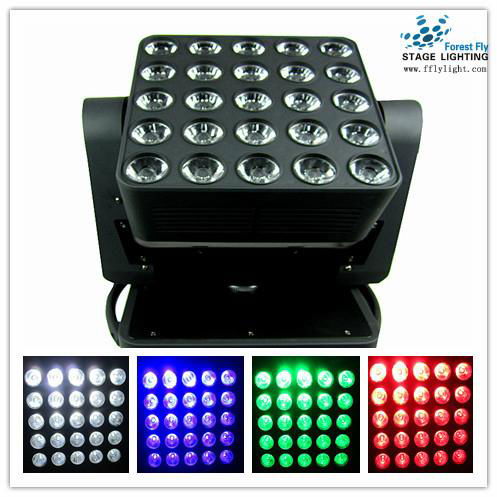 25pcs4in1  led matrix moving head light 3