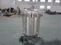 Stainless steel Multi-bag filter housing