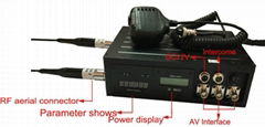 For Man-pack video and Two way Radio transmission System