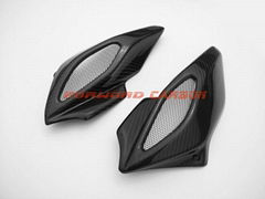 Quality carbon fiber motorcycle parts air intake covers for MV Agusta F3 Brutale
