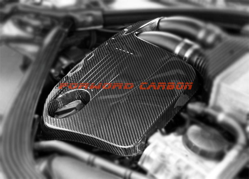 Quality carbon fiber auto parts engine cover for Audi BMW Porsche