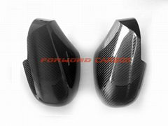 Quality carbon fiber auto parts mirror housings cap for Audi BMW Porsche Ferrari