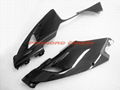 carbon fiber motorcycle parts lower side fairings belly pan for Honda CBR1000RR