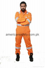 Flame Retardant Coverall with Tape