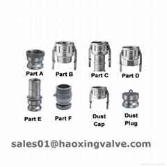 Camlock Coupling Type D (Female Coupler x Female Thread)	