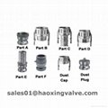 Camlock Coupling Type C (Female Coupler x Hose Shank) Cam and Groove	 2