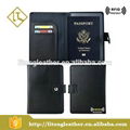 Factory Popular Design Embossed Logo Custom Travel Passport Holder 1