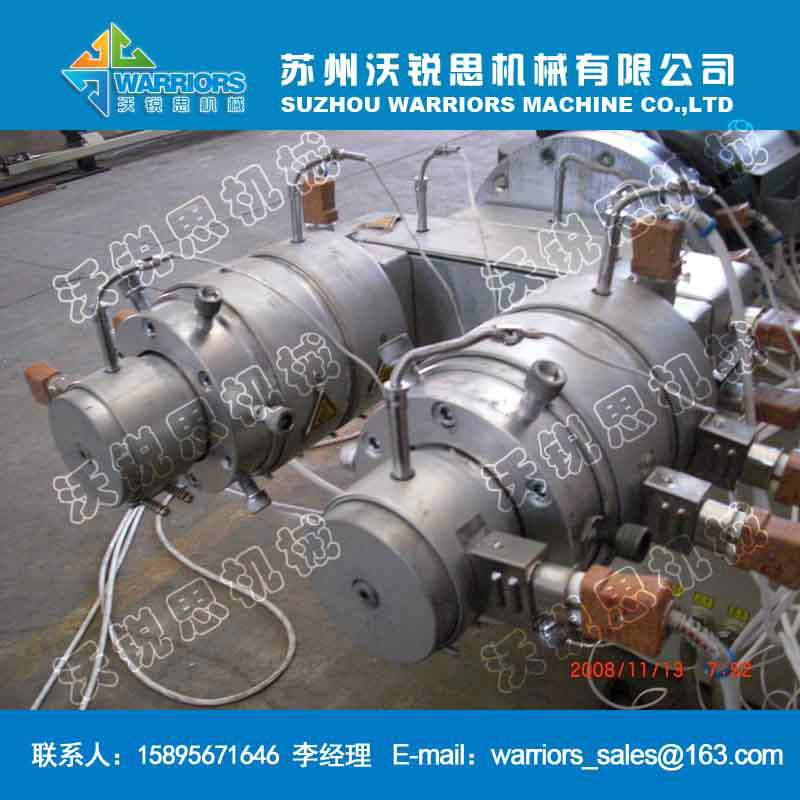 PVC 20-63mm Dual Pipe Production Line 4