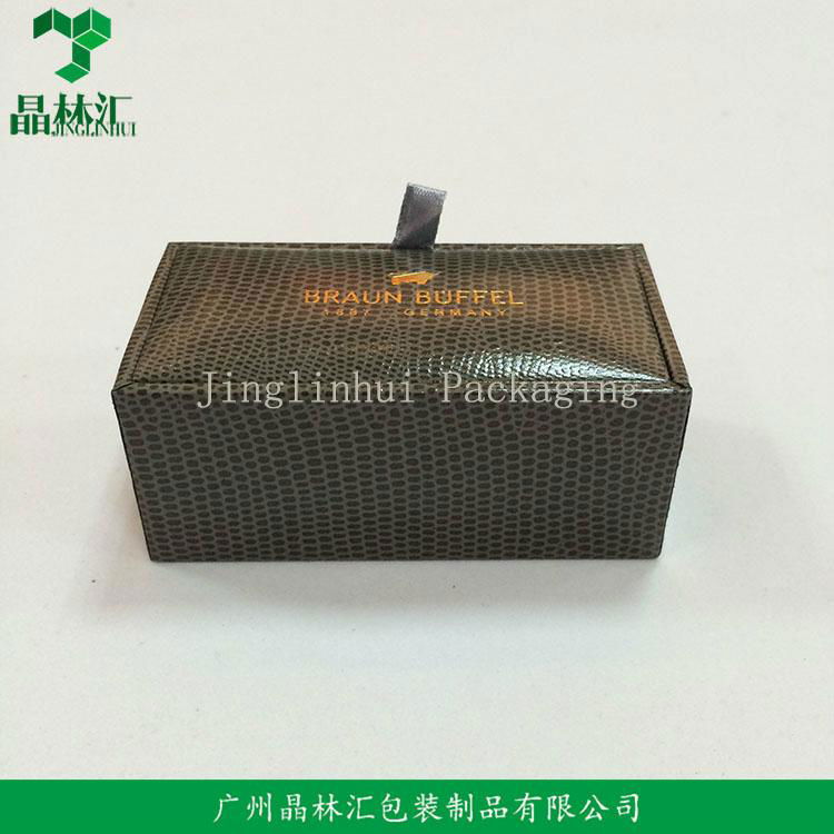 2016 High End Custom Cufflink Box For Gift Packaging 4