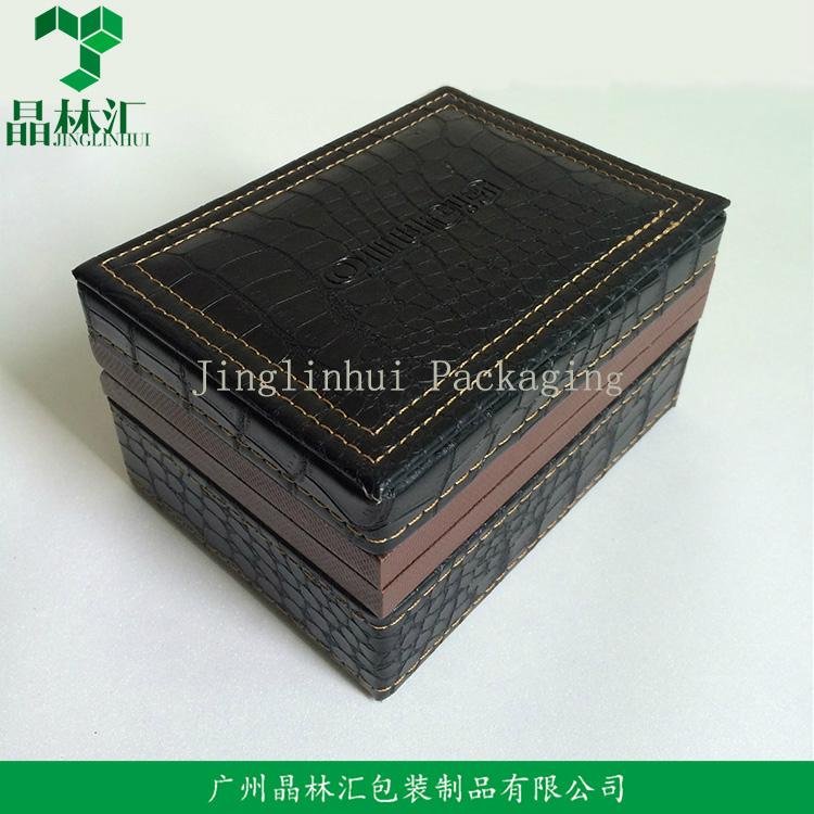 Wholesale High Quality Leather Watch Box Gift Box  2