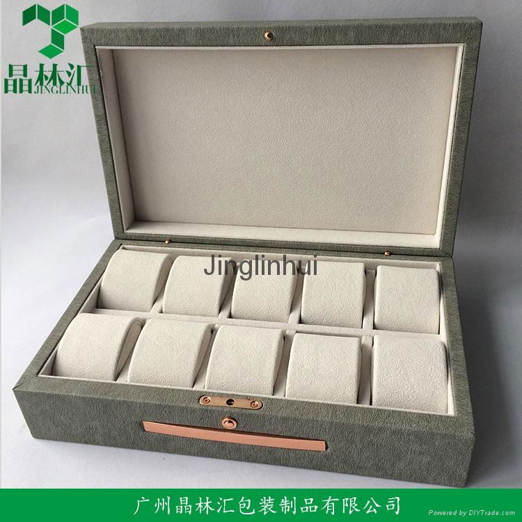  Custom Exquisite Display Leather Watch Box 5