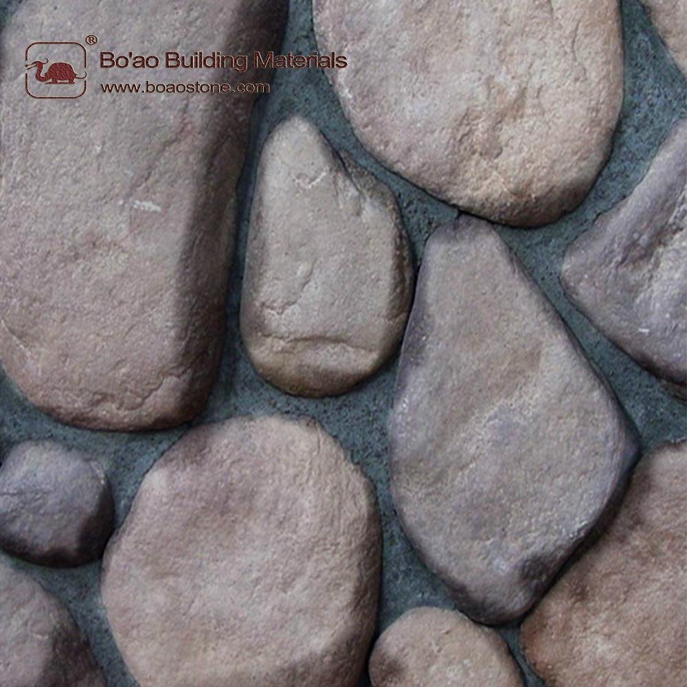 China supplier artificial stone river rock stone veneer 3