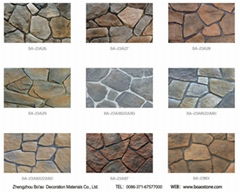 High quality stacked scattered stone for home decoration materials