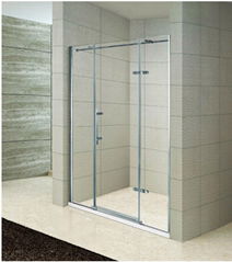 304 Stainless steel Hinged cheapest Shower Enclosure (KD3105)