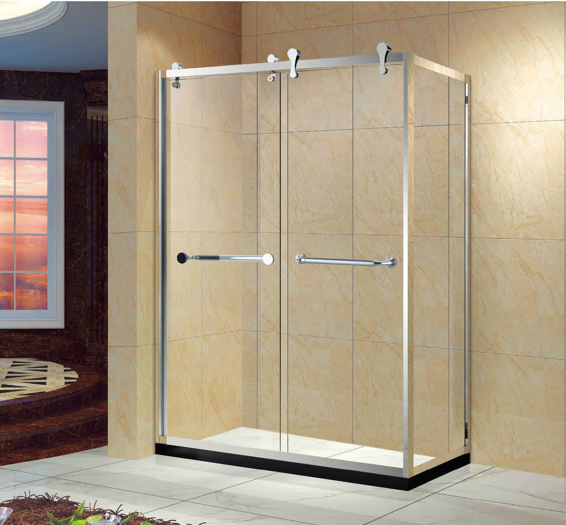 Luxuly Stainless Steel Frame 3 panel shower door (KT5214) KMRY (China