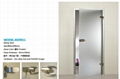 Swing Frosted Building Interior Glass Doors (KK9011) 1