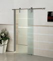 Hot!Sliding Stainless Steel Interior Glass Doors (KT9001)