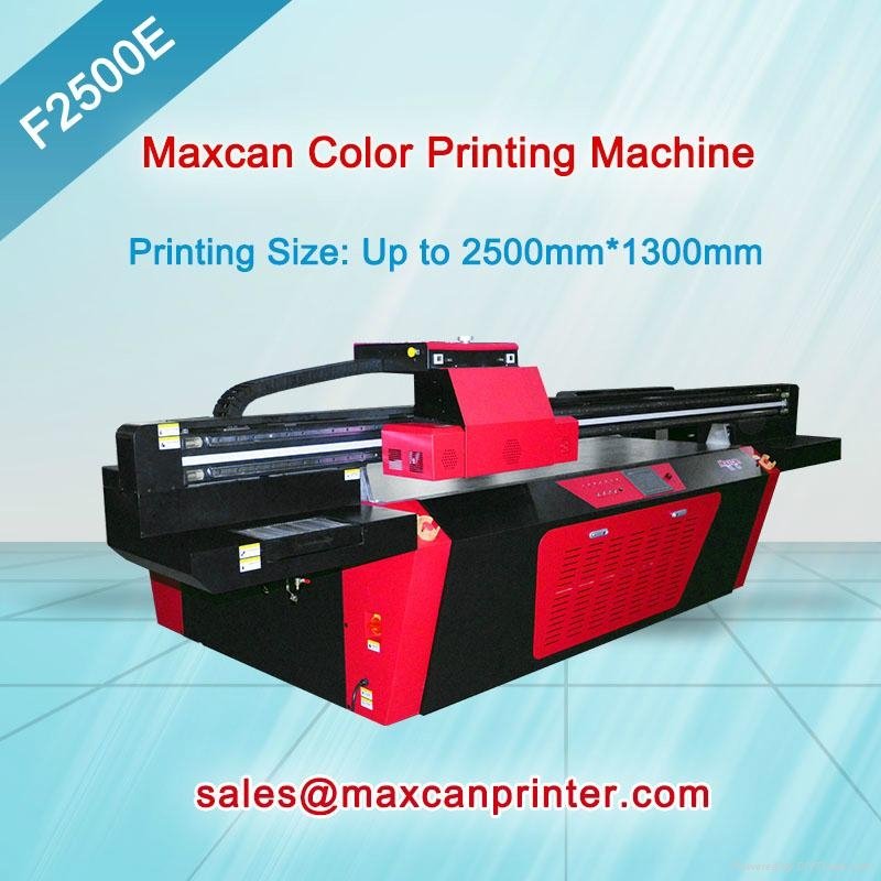Shenzhen Maxcan F2500E 3D effect metal printing machine screen printer for sale  2