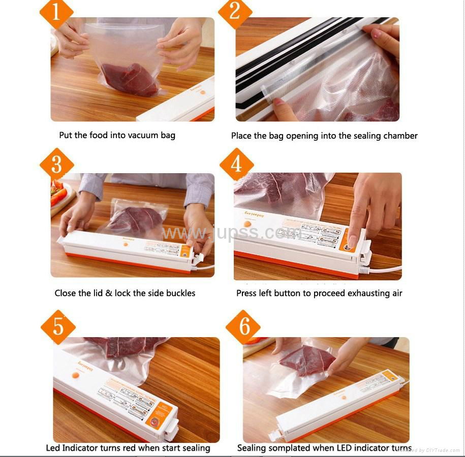 household food vacuum sealer packing machine 3