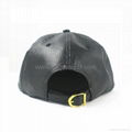 Comfortable Fashiom Metal Plate Snapback Hat Strap Back Cap 2