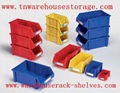 Stackable Plastic Storage Bin 4