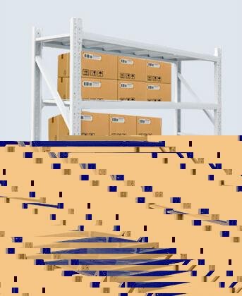 medium duty warehouse shelves 2