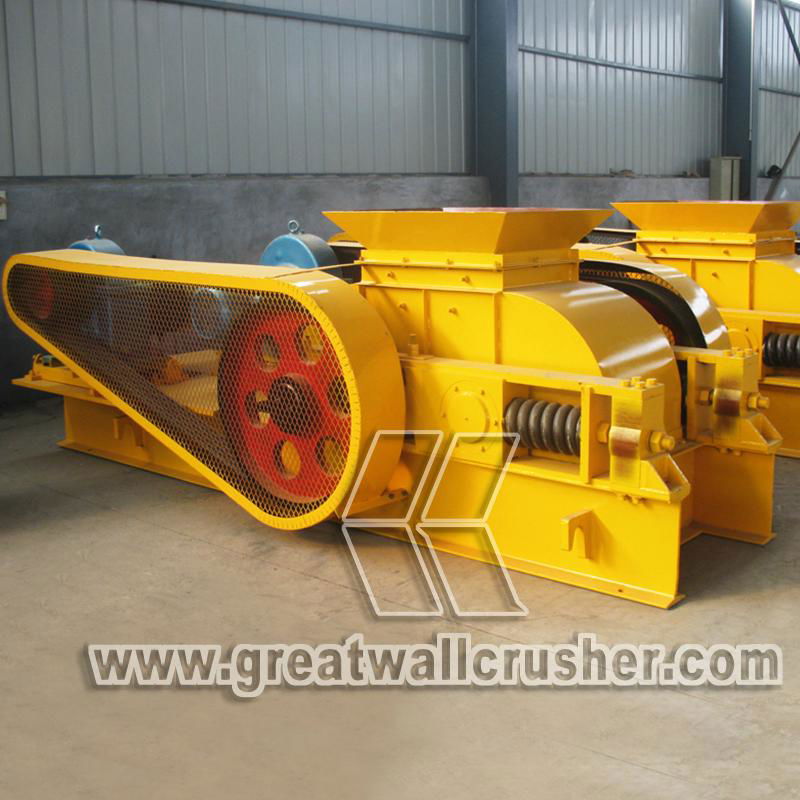Roll crusher for sale in 70 TPH Limestone crushing plant 2PG0806