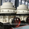 Rock crusher plant with jaw crusher and cone crusher 1