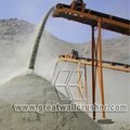 Rock crusher plant with jaw crusher and cone crusher 2