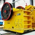 Rock crusher plant with jaw crusher and cone crusher 4