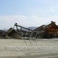 Rock crusher plant with jaw crusher and cone crusher 5