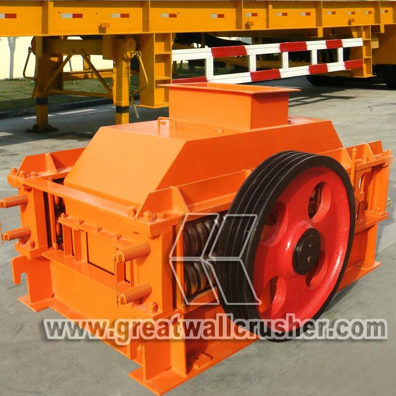 Roll crusher for sale in quarry crushing plant  3