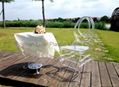 Tiffany chiavari chair plastic clear resin chair  5