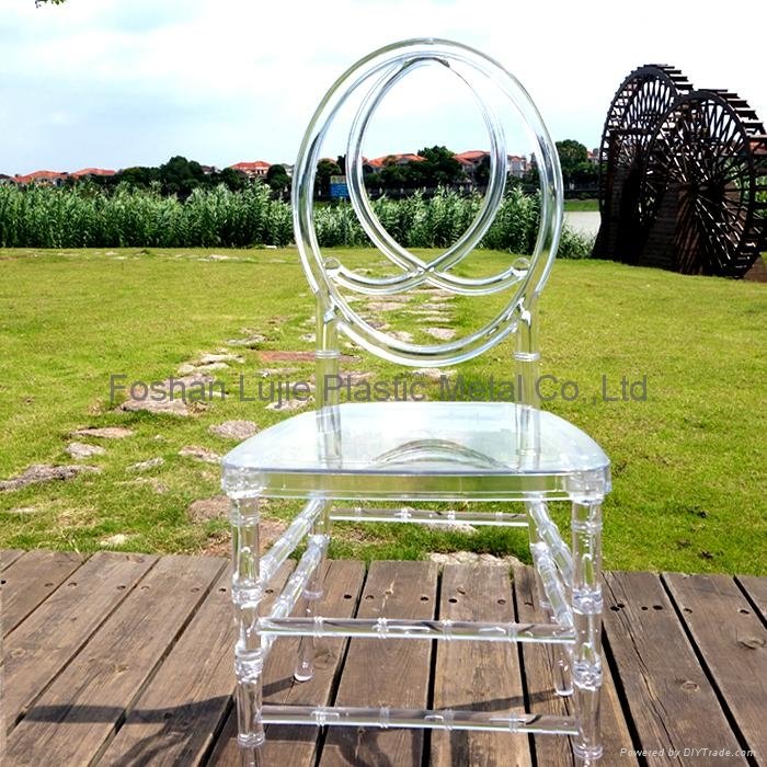 Tiffany chiavari chair plastic clear resin chair  2