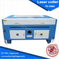 Auto focus motorised up and down table laser cutting engraving machine
