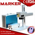Metal laser engraving 20W Fiber laser marking machine