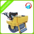 Walk behind single drum vibratory road roller compactor 1