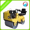 Ride-on double drum roade roller compaction 2