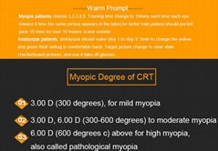 Myopia vision treatment equipment for children