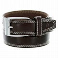 Leather belt