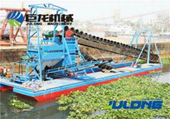 100m3/hr bucket chain gold dredger for sale