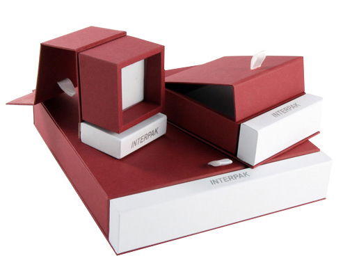 Custom Jewelry kraft paper gift box
