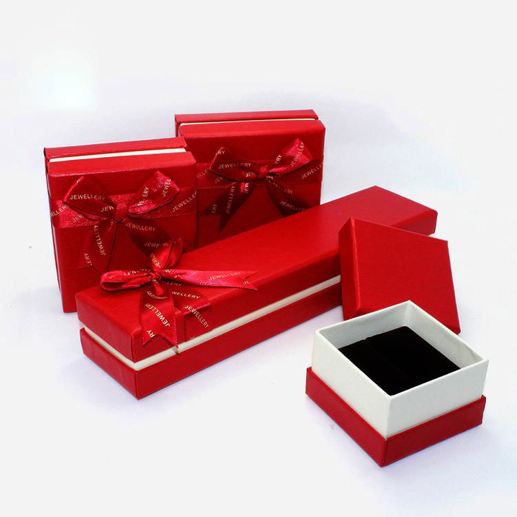 Custom Jewelry kraft paper gift box 5
